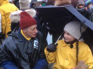 Stuart Scott and Greta Thunberg