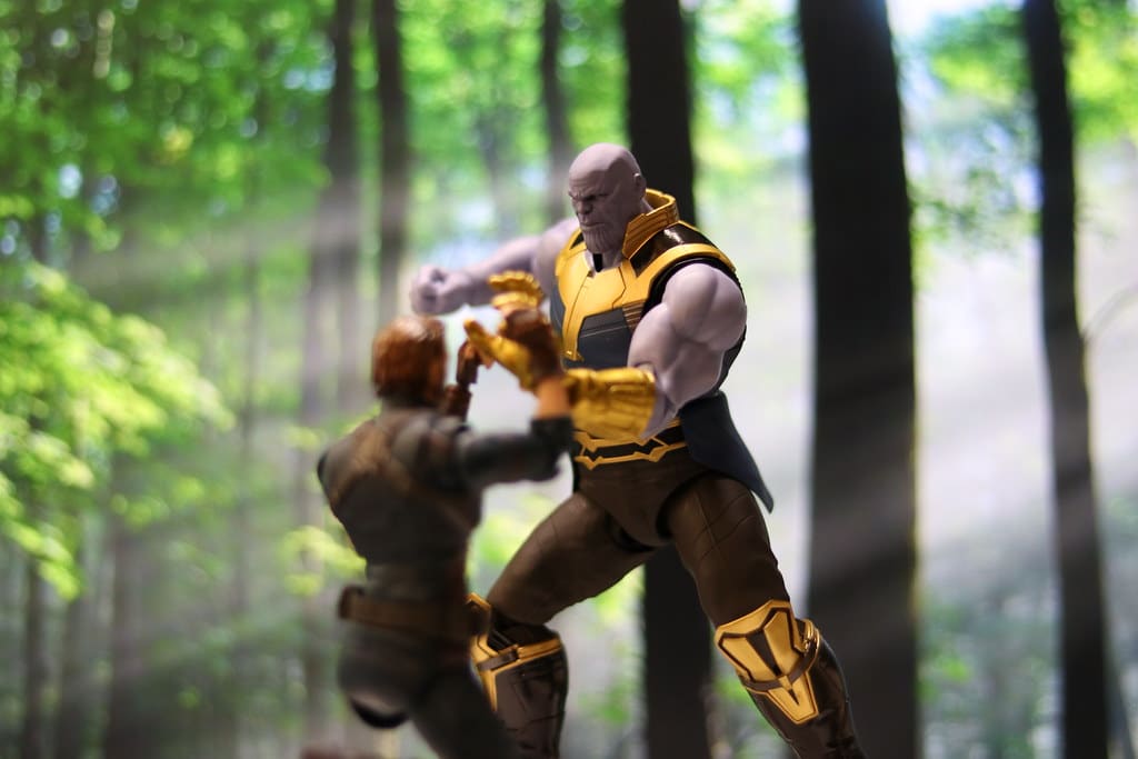 Josh Brolin as Thanos in the film Avengers: Infinity War