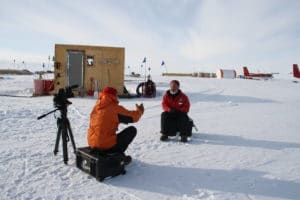 Photo: Interview with Ted Scambos by NSIDC is licensed under CC BY 2.0. 