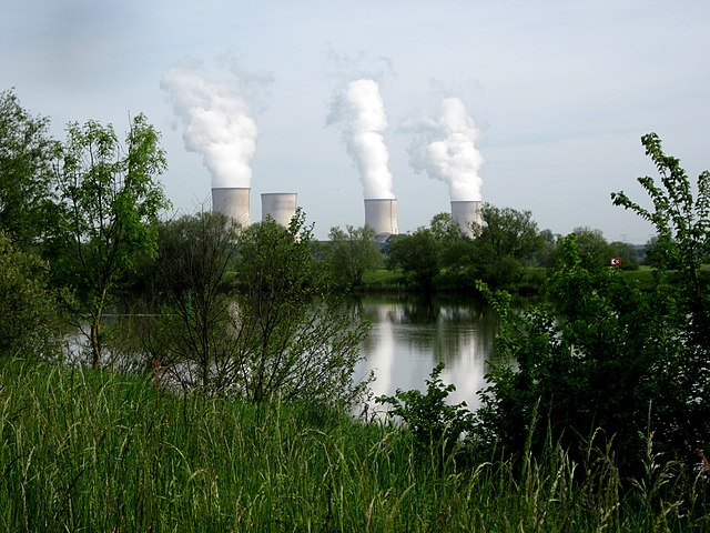 Photo: Cattenom Nuclear Power Plant by Maarten Sepp is licensed by CC BY-SA 3.0
